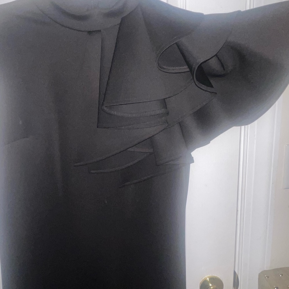 Black fancy evening dress